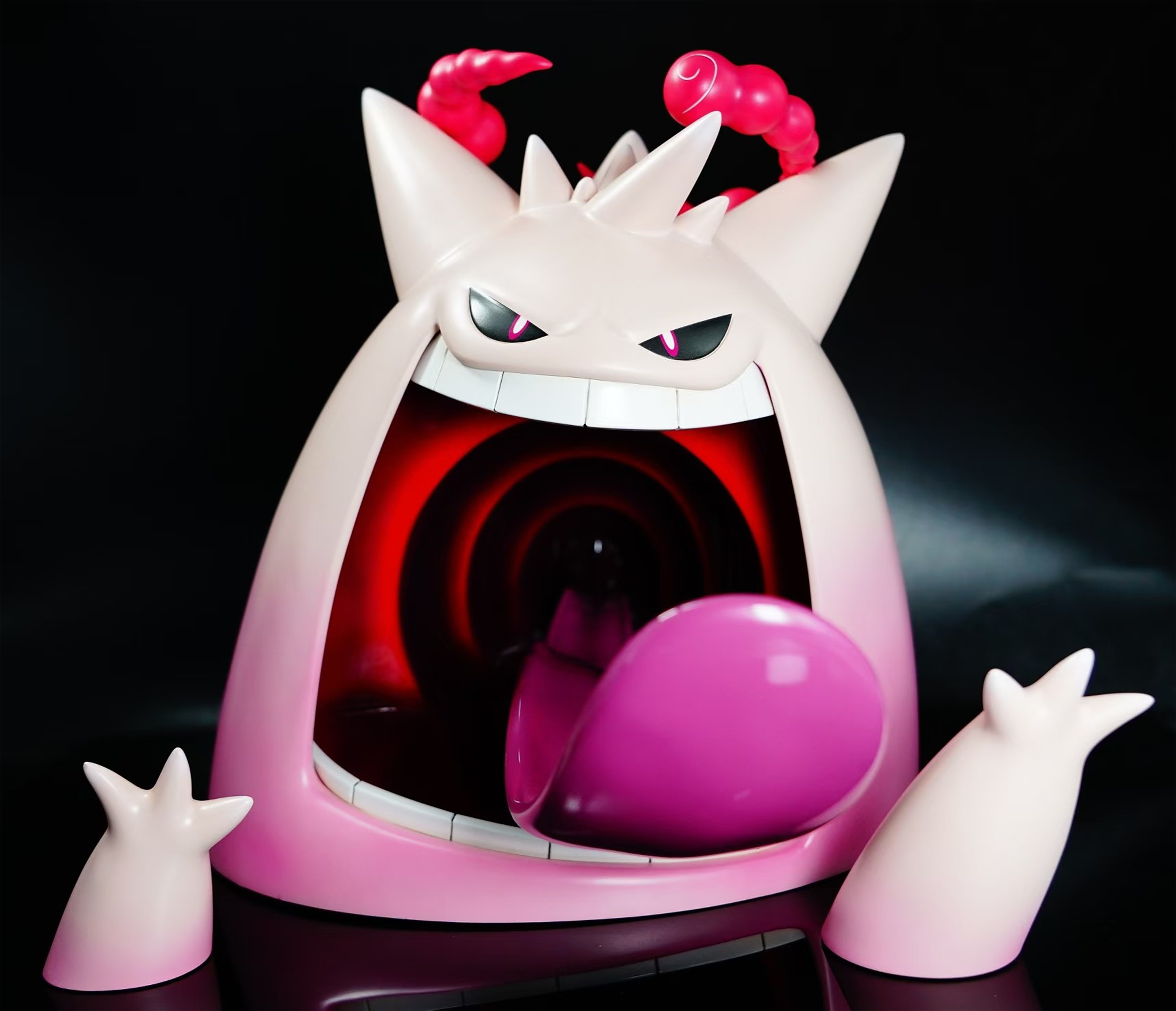 【现货】1：100 FA极巨化闪色耿鬼 复刻 PU树脂雕像精品