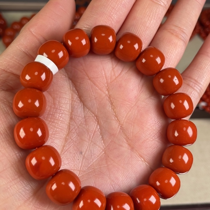 南红玛瑙手链未镶嵌用****7