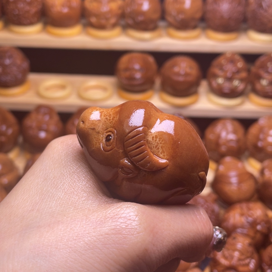 橄榄核把件巴西大橄榄