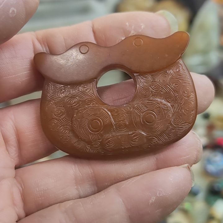 和田玉（糖玉）未镶嵌挂件