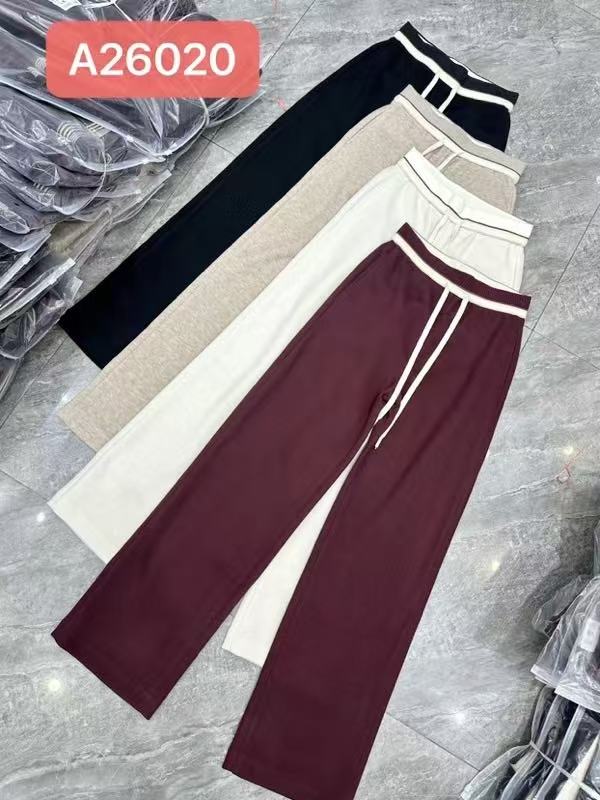 【南油玲姐】燕麦色新款休闲裤A26020
