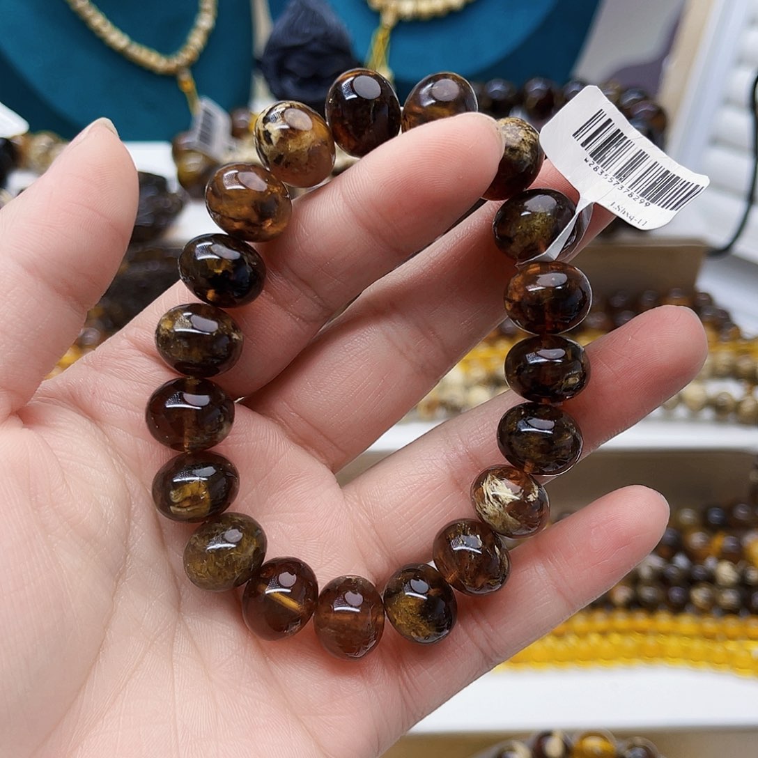 琥珀手链未镶嵌抚顺琥珀13