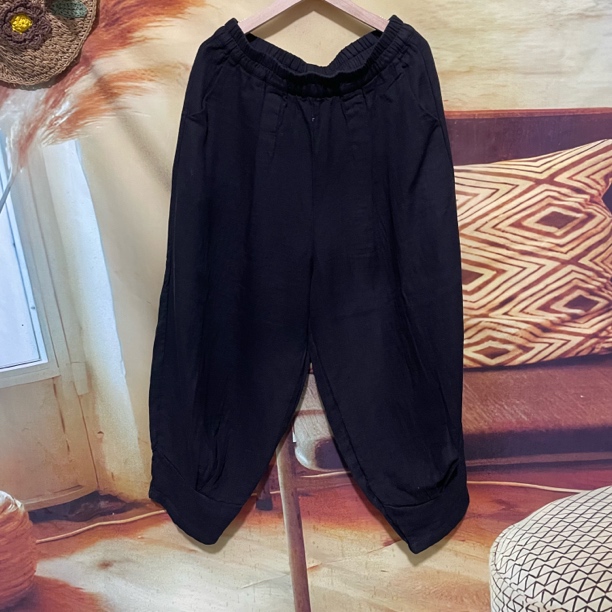 姗姗家双纱个性女裤