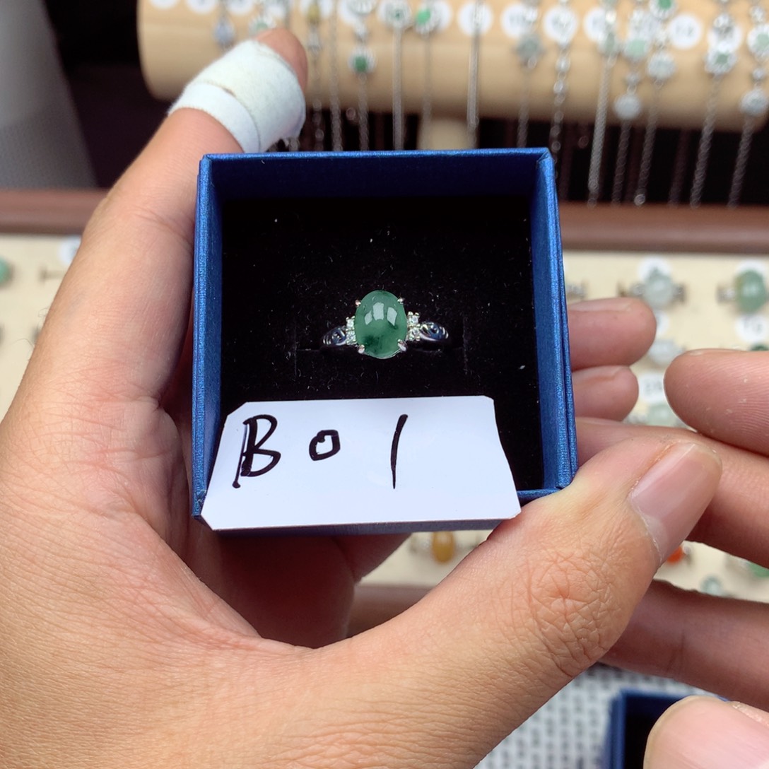 未镶嵌戒指翡翠❦缅甸翡翠戒指