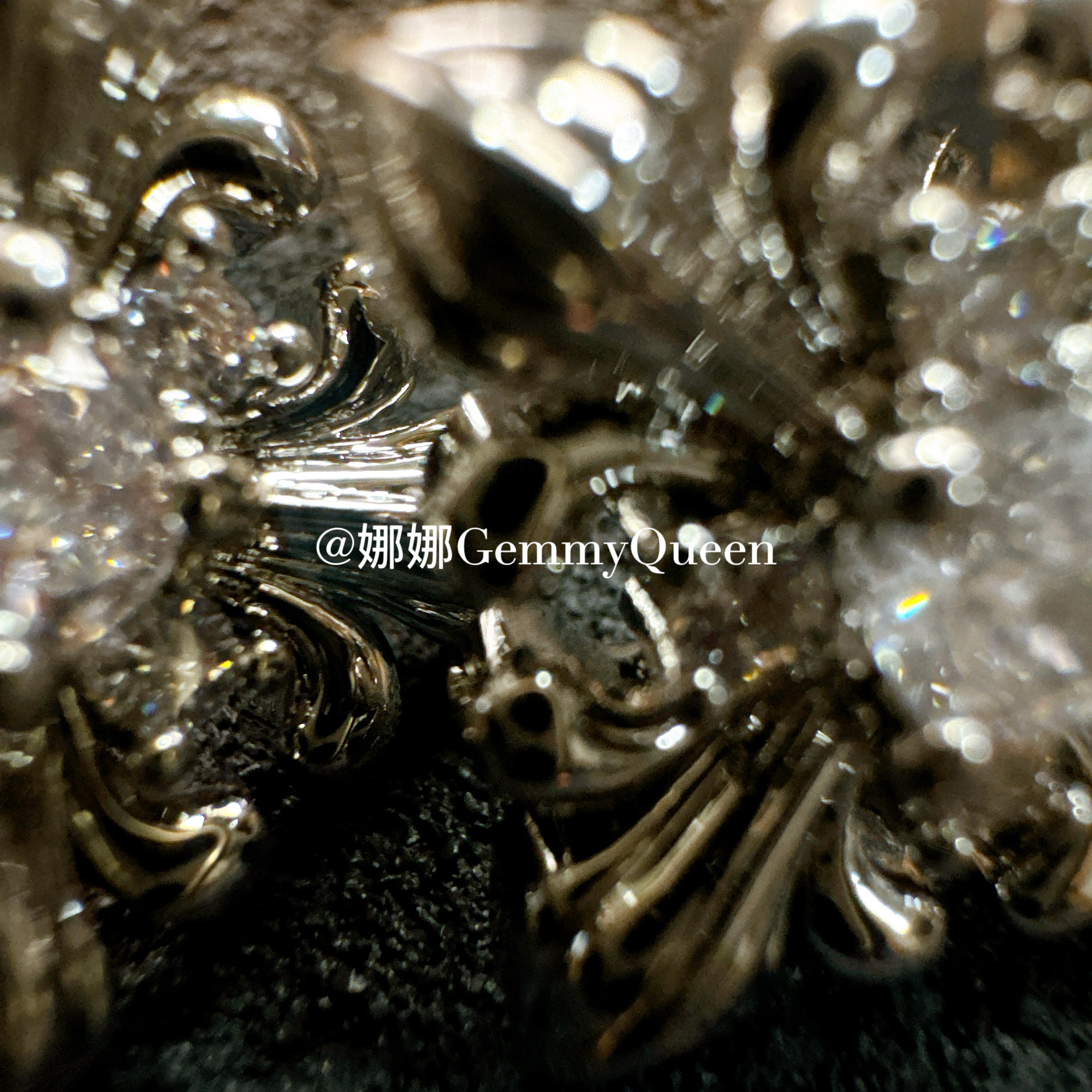 铜合金合成锆石耳饰 娜娜GemmyQueen耳环GQ09832