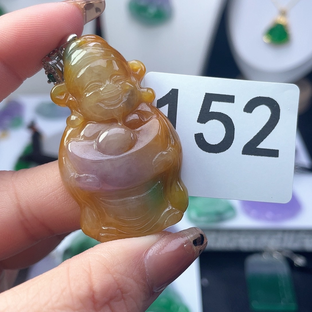 翡翠吊坠(赠链)未镶嵌