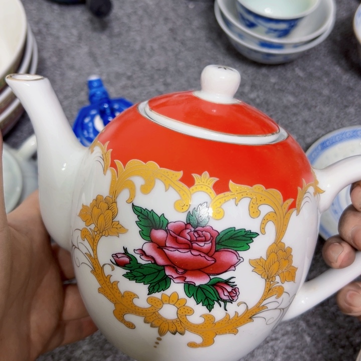 景德镇陶瓷高温瓷茶壶