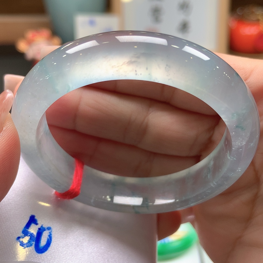翡翠未镶嵌手镯94号