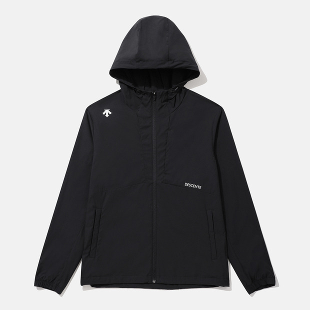 DESCENTE/迪桑特运动休闲连帽冲锋衣外套男女百搭SQ123UWB21