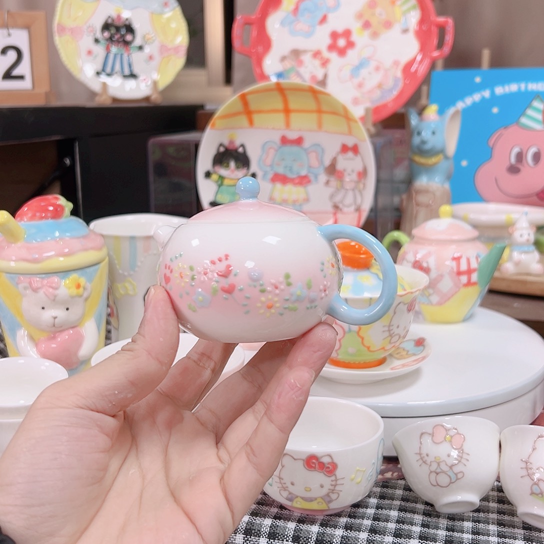 可爱陶瓷高温手作
