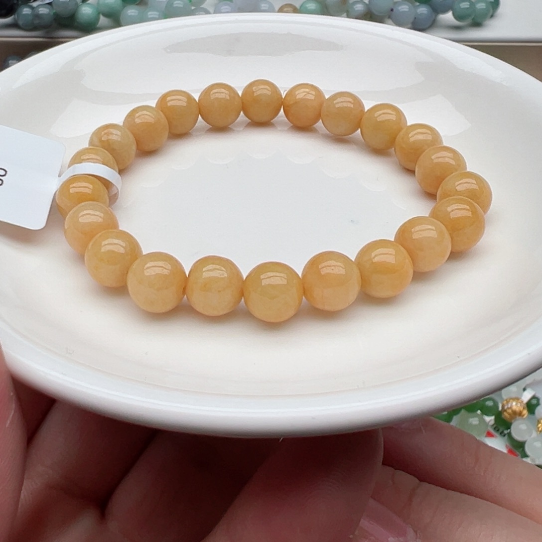 未镶嵌翡翠手链天然翡翠