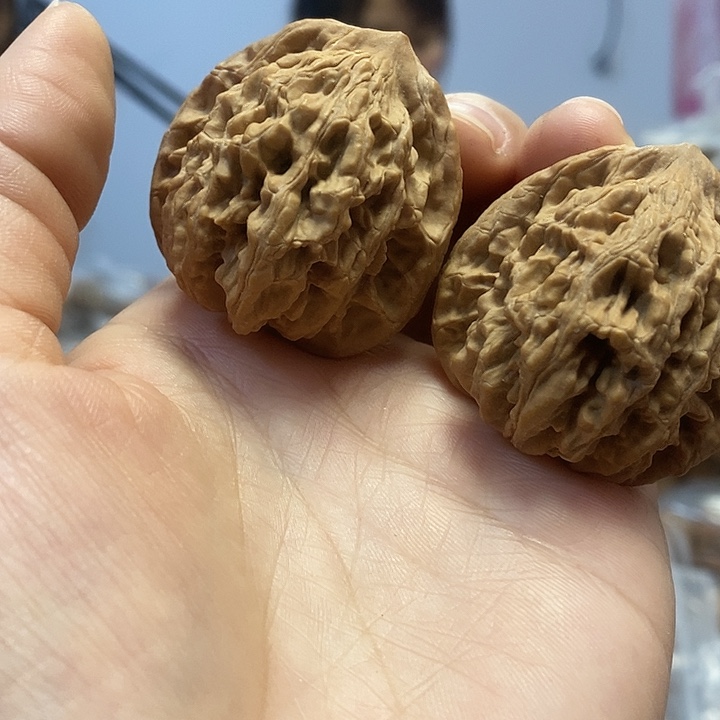 把件文玩核桃39.5虎头老树