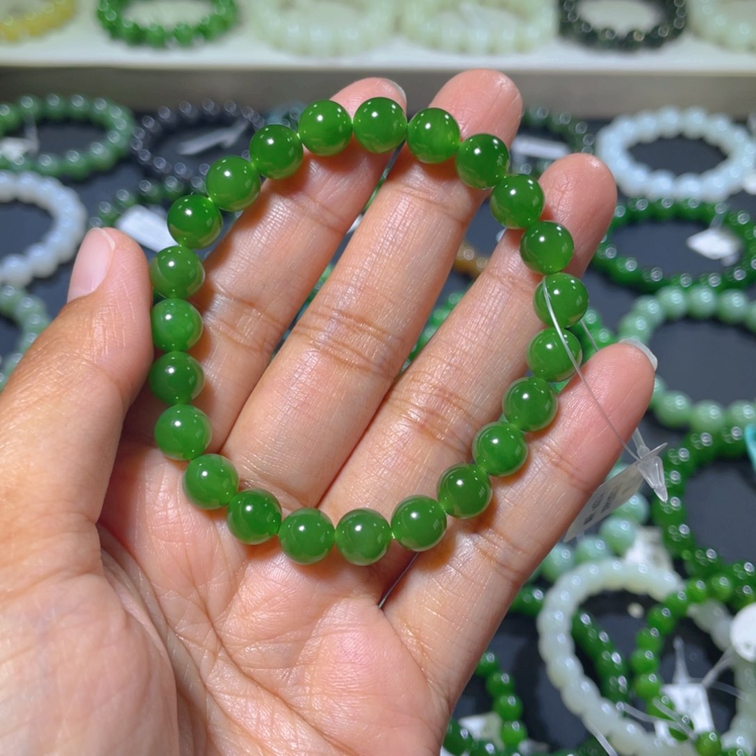 和田玉手链未镶嵌米*