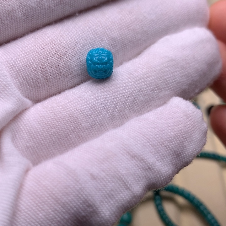 绿松石未镶嵌黑天7.7