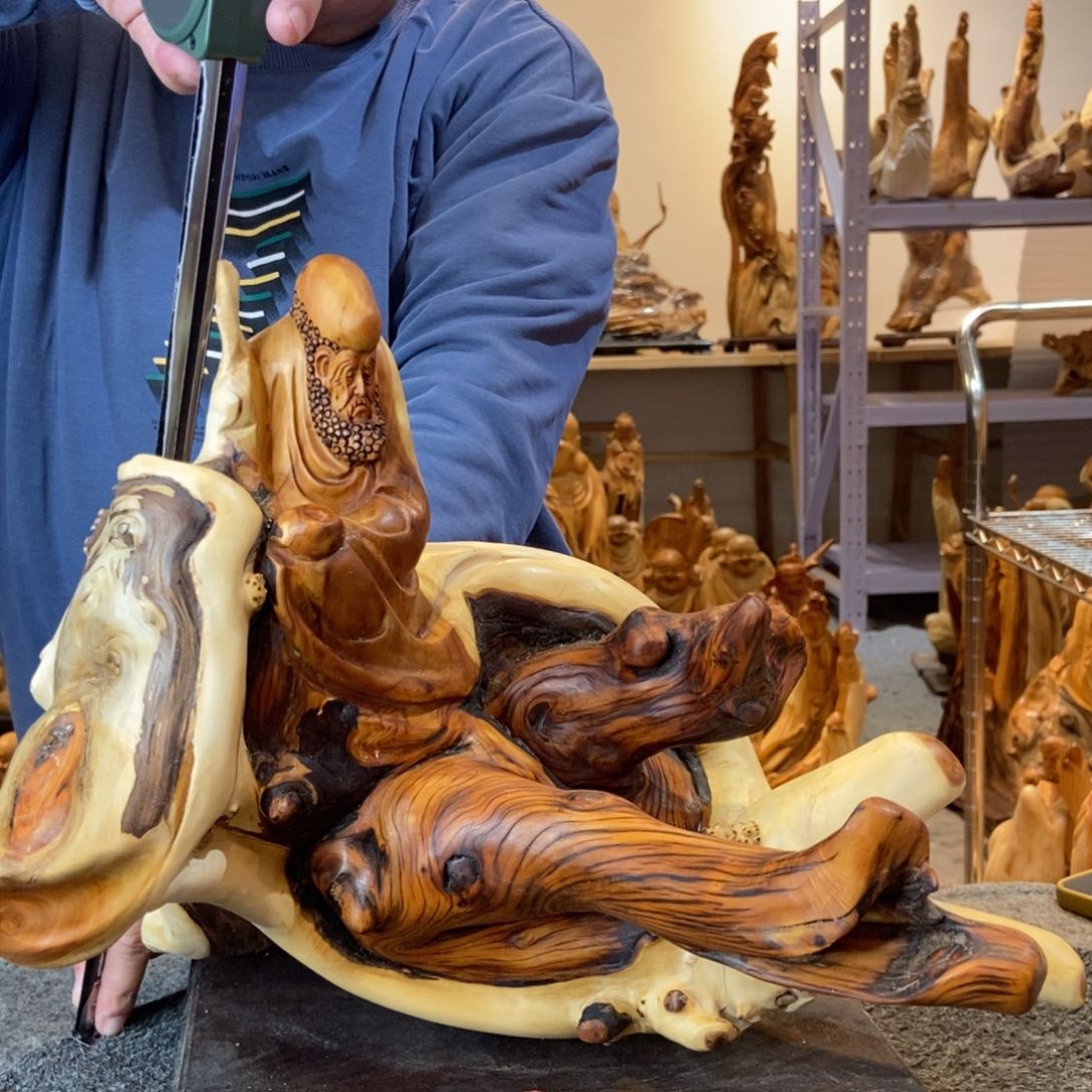 柏木（崖柏）太行崖柏根雕摆件