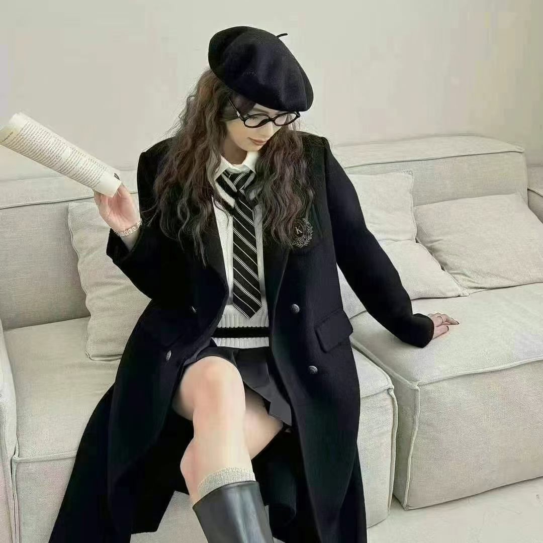 大衣开播专属链羊毛大衣