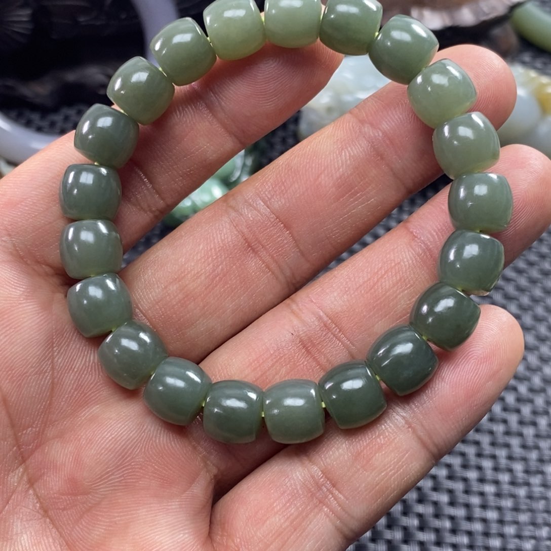 和田玉手链未镶嵌