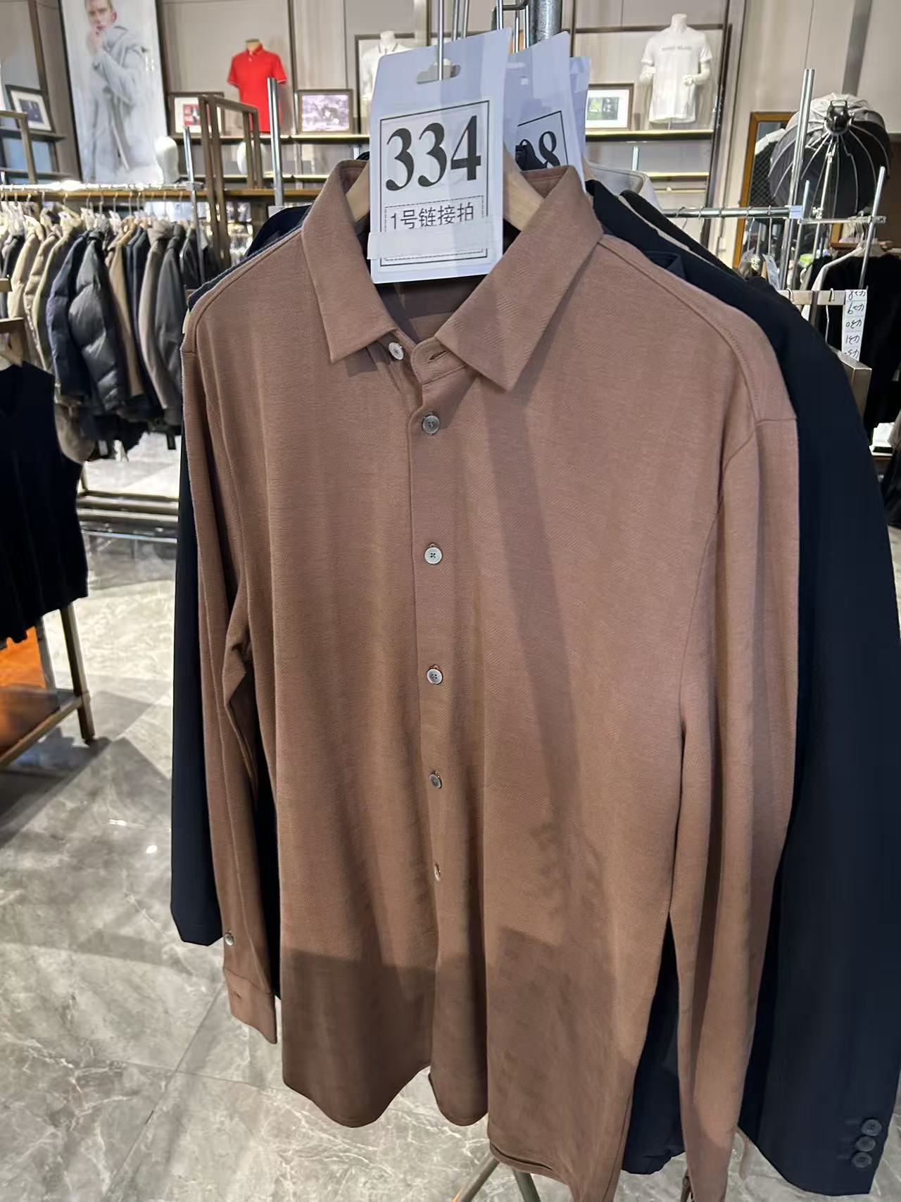 【牙哥夫妇】334#男装商务休闲衬衫