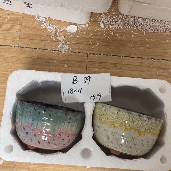 粗陶多肉花盆微瑕59