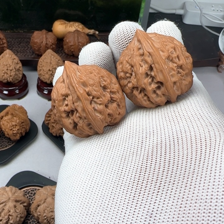 文玩核桃吊坠平谷火苗