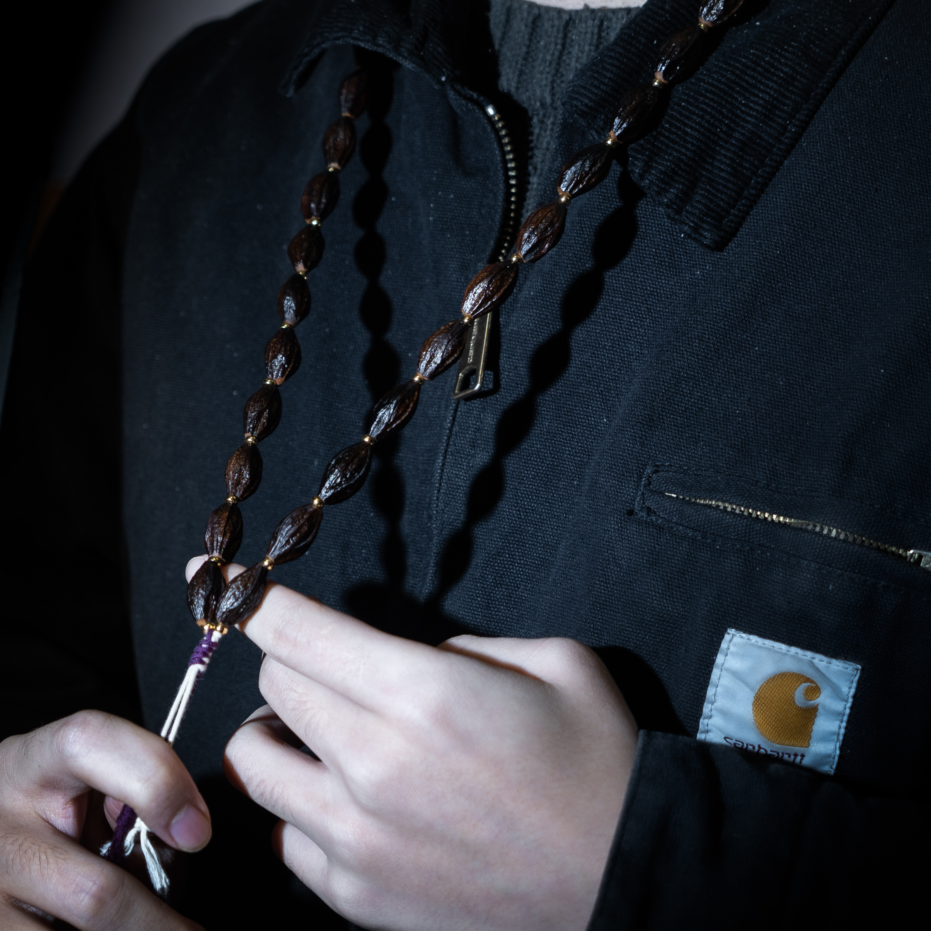 【核枭·福佑】1.1一串核枭，一生守护 橄榄核文玩脖挂