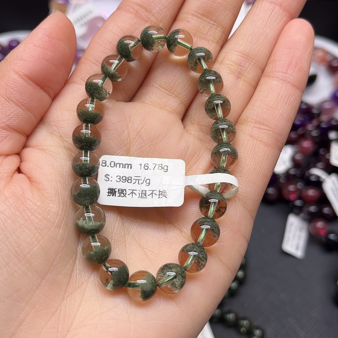 祯***岛未镶嵌手链水晶手链