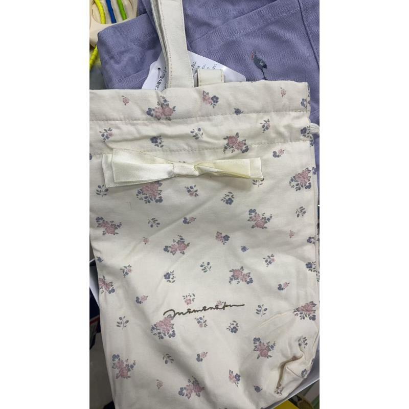 防撞条森系蝴蝶结手提包