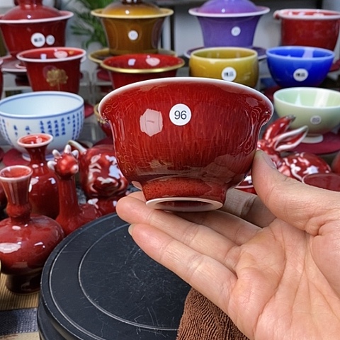 【闪购商品】景德镇原矿名陶雅玩原矿郎红