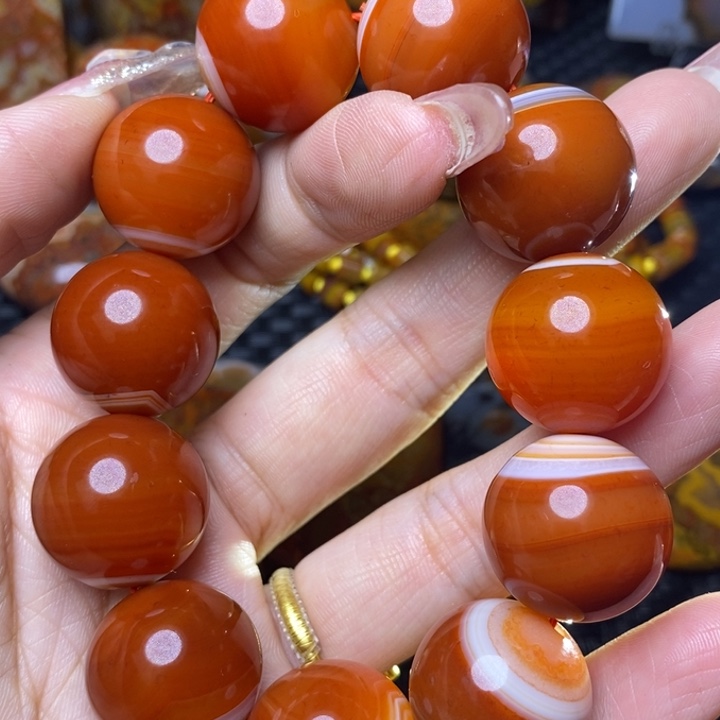 玛瑙/玉髓颈饰未镶嵌天*