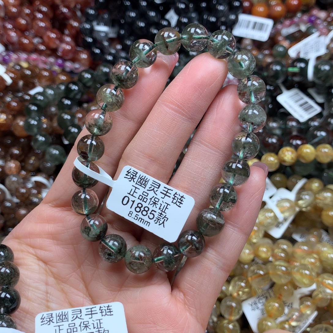 水晶手链未镶嵌天然