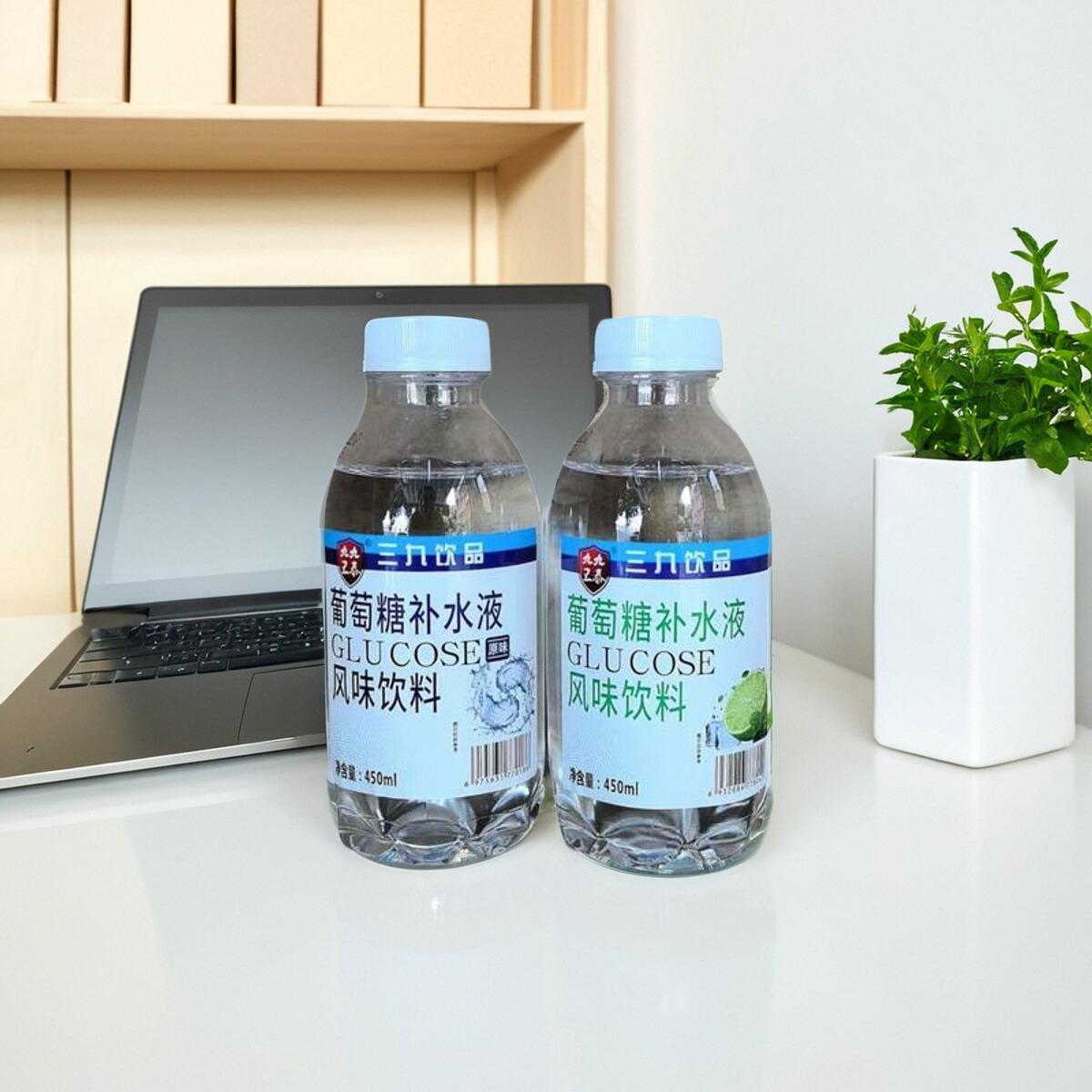 三九饮品葡萄糖保湿液450ml补充人体所需能量运动能量液好伴侣