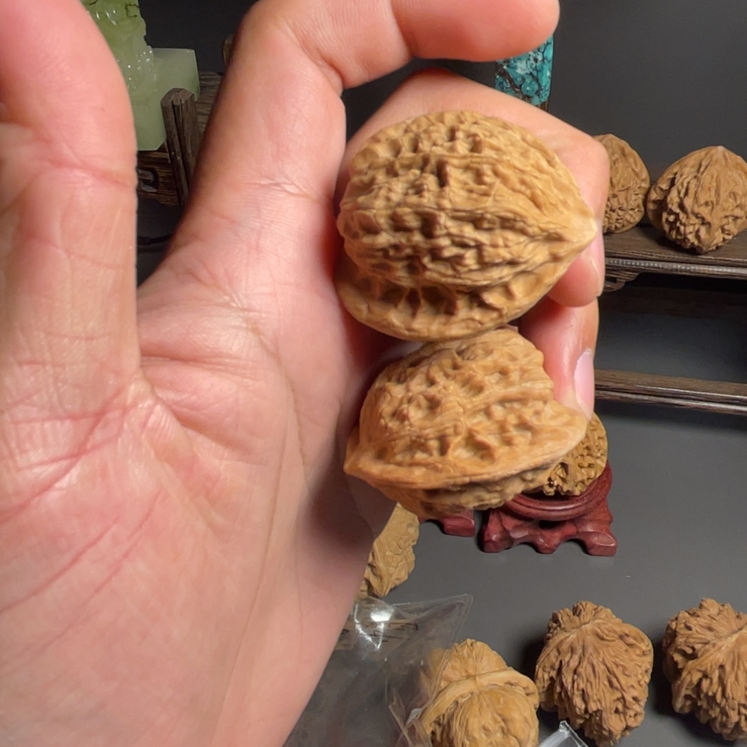 吊坠文玩核桃公子帽 正人君子