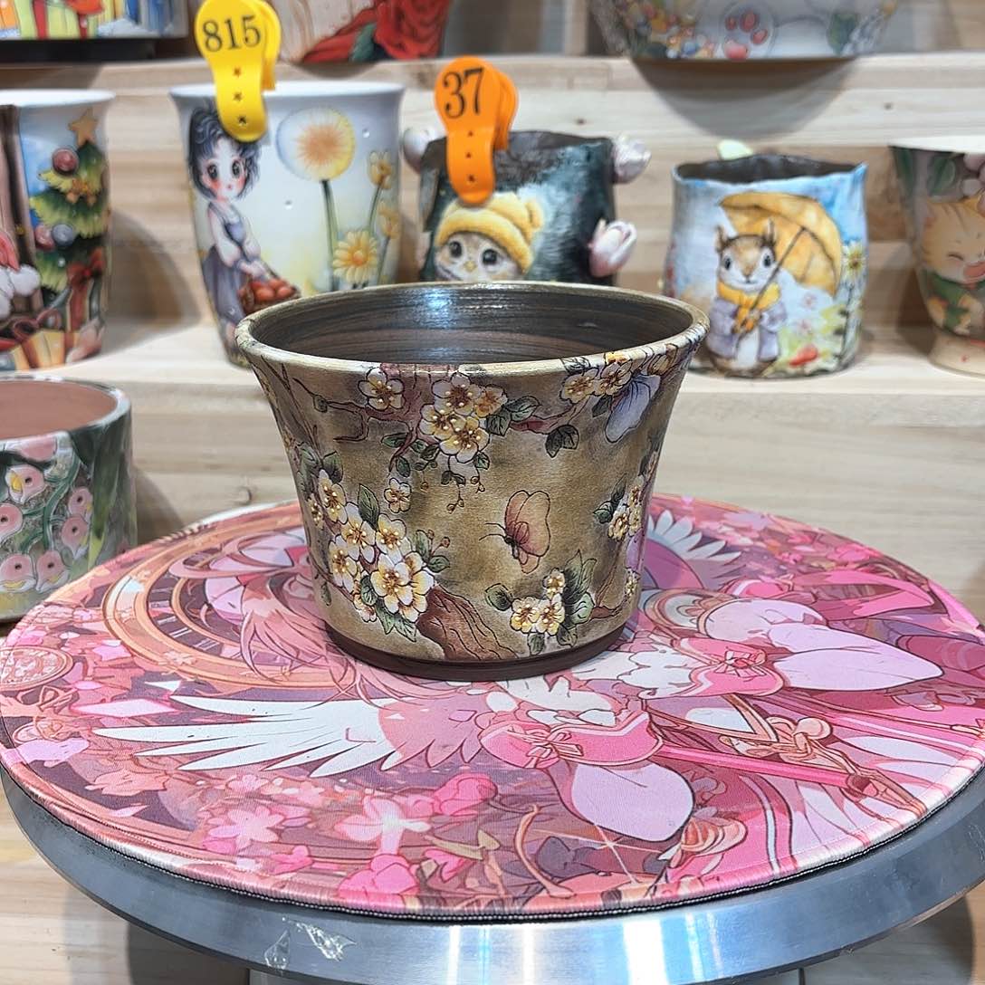 紫砂花盆花盆默认微瑕13/10