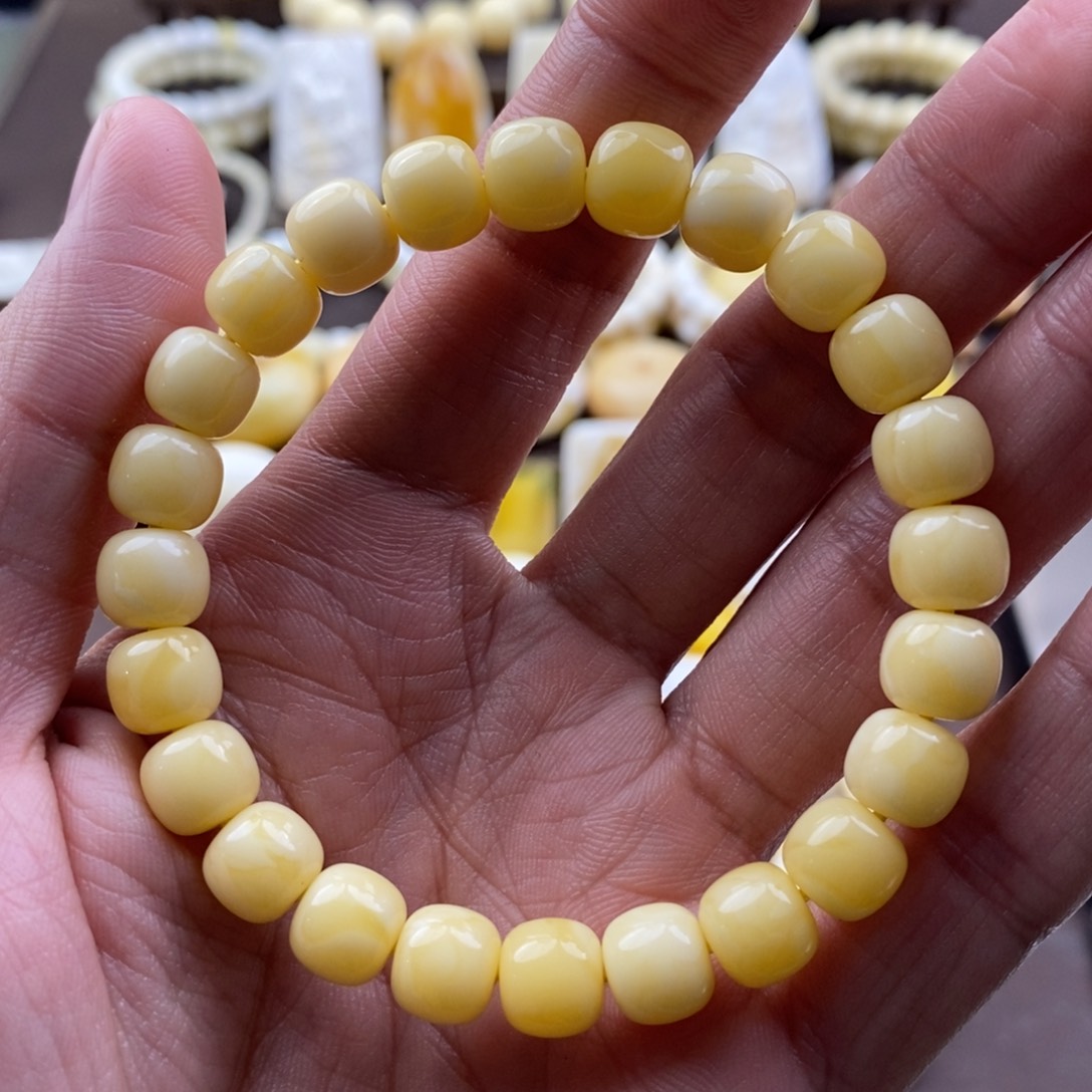 琥珀裸石未镶嵌蜜蜡蜜蜡吊坠项链