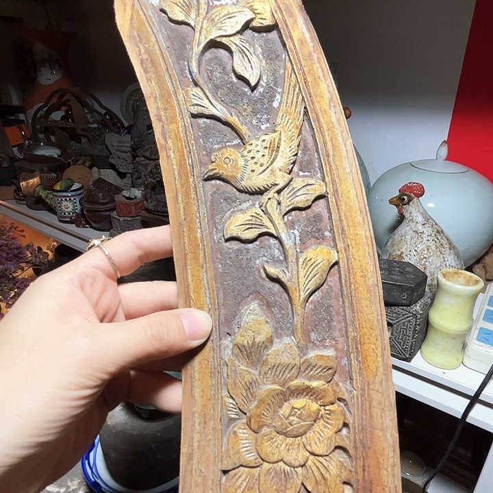 手工艺品琉璃履**刻花板