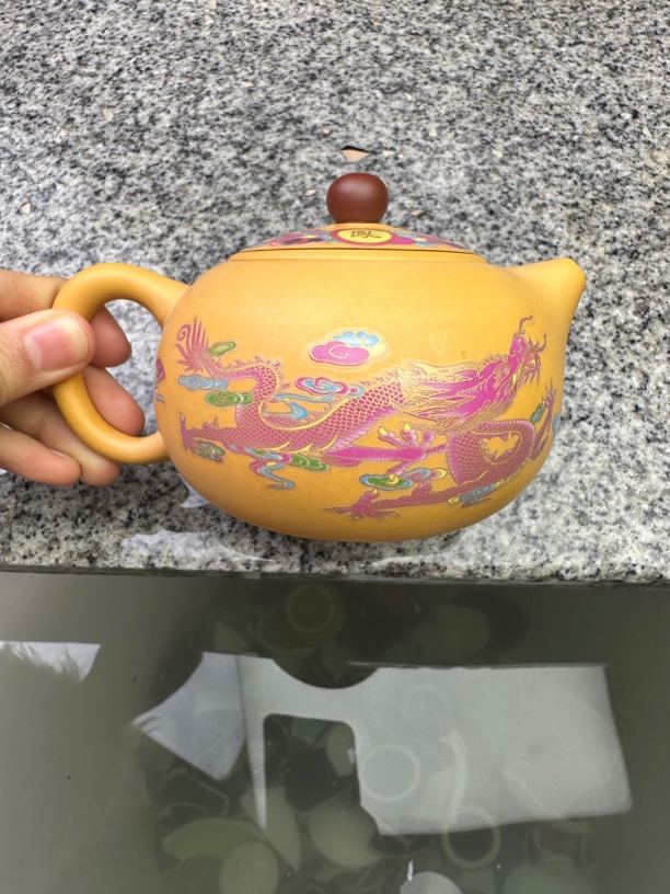 黄段泥变色西施凤鸣壶