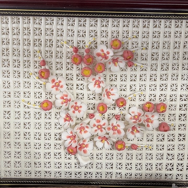 土***？景德镇陶瓷字板1块