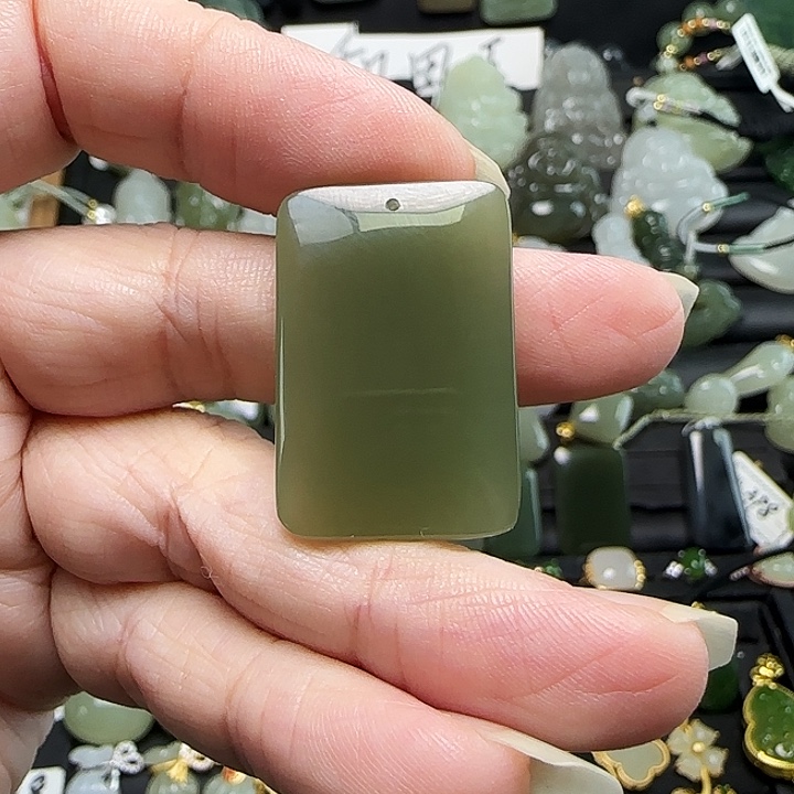 颈饰未镶嵌和田玉小****ᙆ