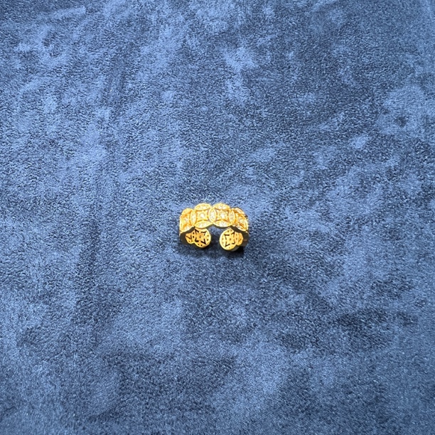 戒指 戒指 戒指 S0031五帝钱戒指镀K金