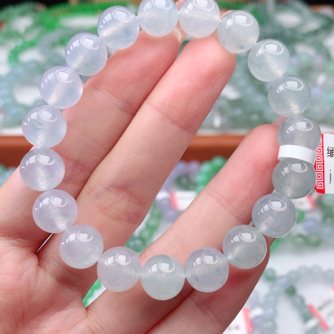 翡翠手链未镶嵌翡翠10mm