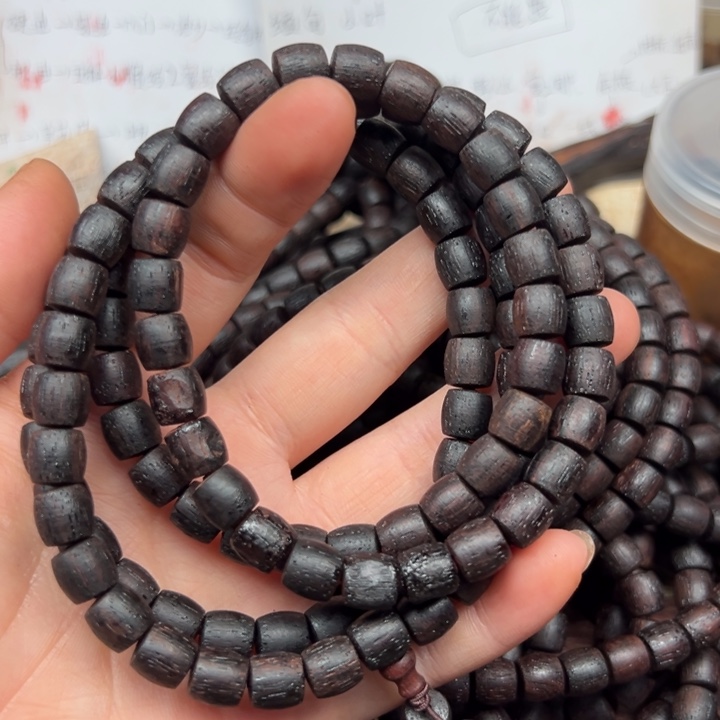 藤类降真香08-108直切紫棋糖结结晶