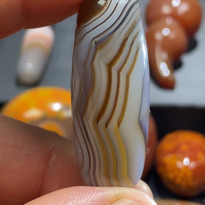 玛瑙/玉髓未镶嵌挂件
