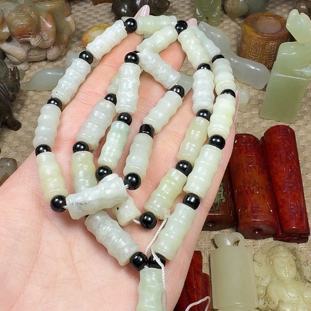 白玉菩提吊坠进*挂件