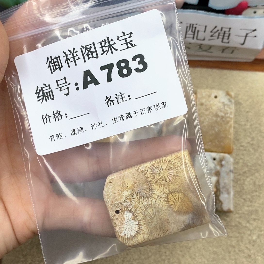 硅化珊瑚（珊瑚玉）A未镶嵌F**d