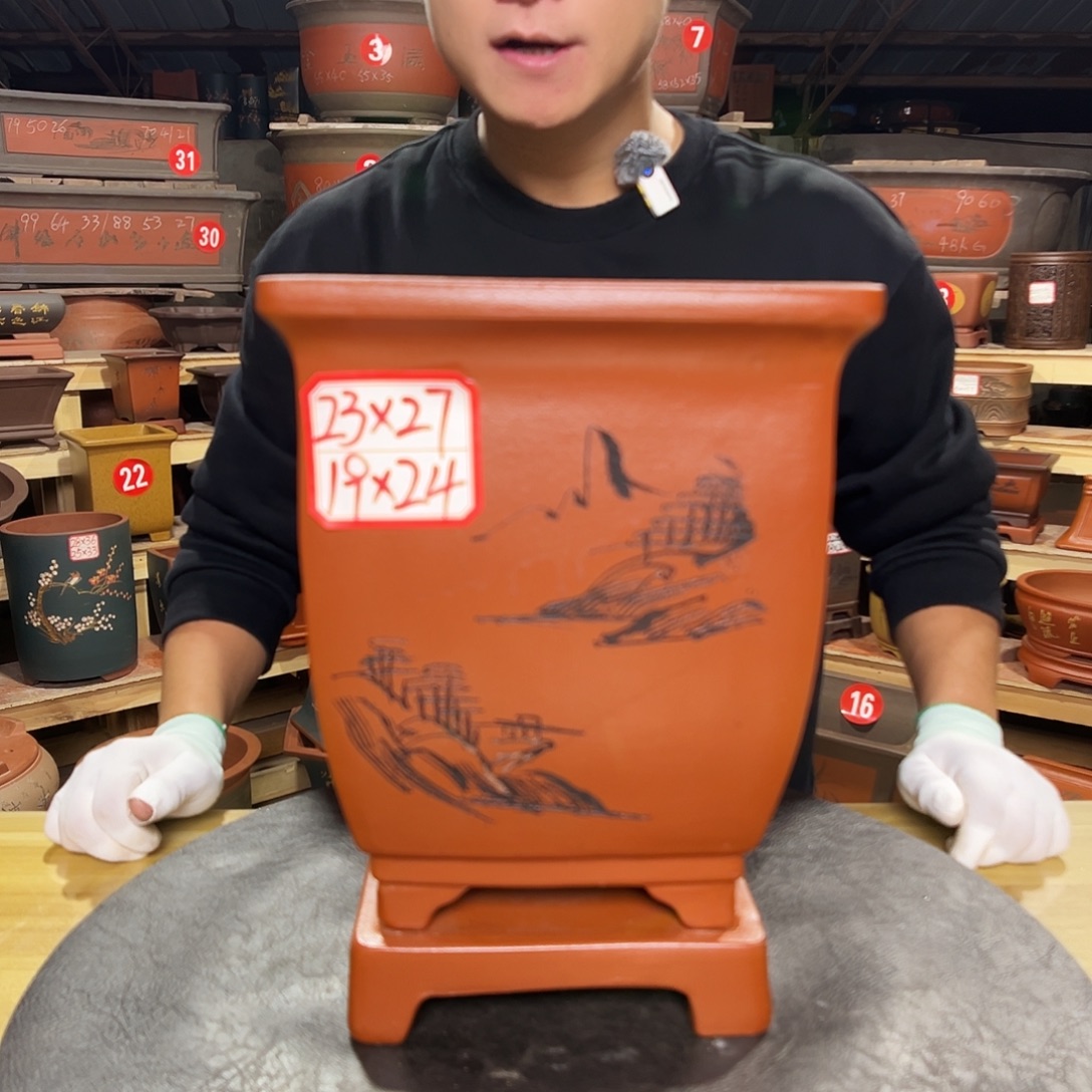 紫砂花盆工厂直发