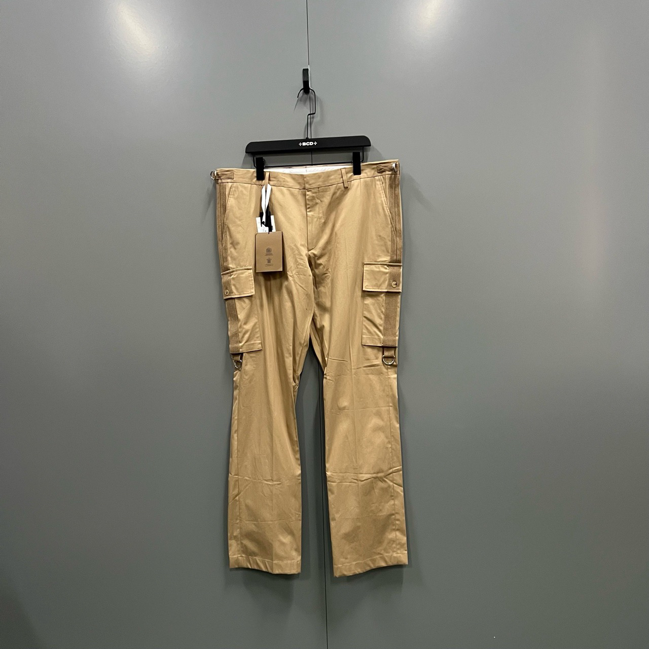 99新 BURBERRY/博柏利 (ll) 14701 卡其色口袋长裤56/002513