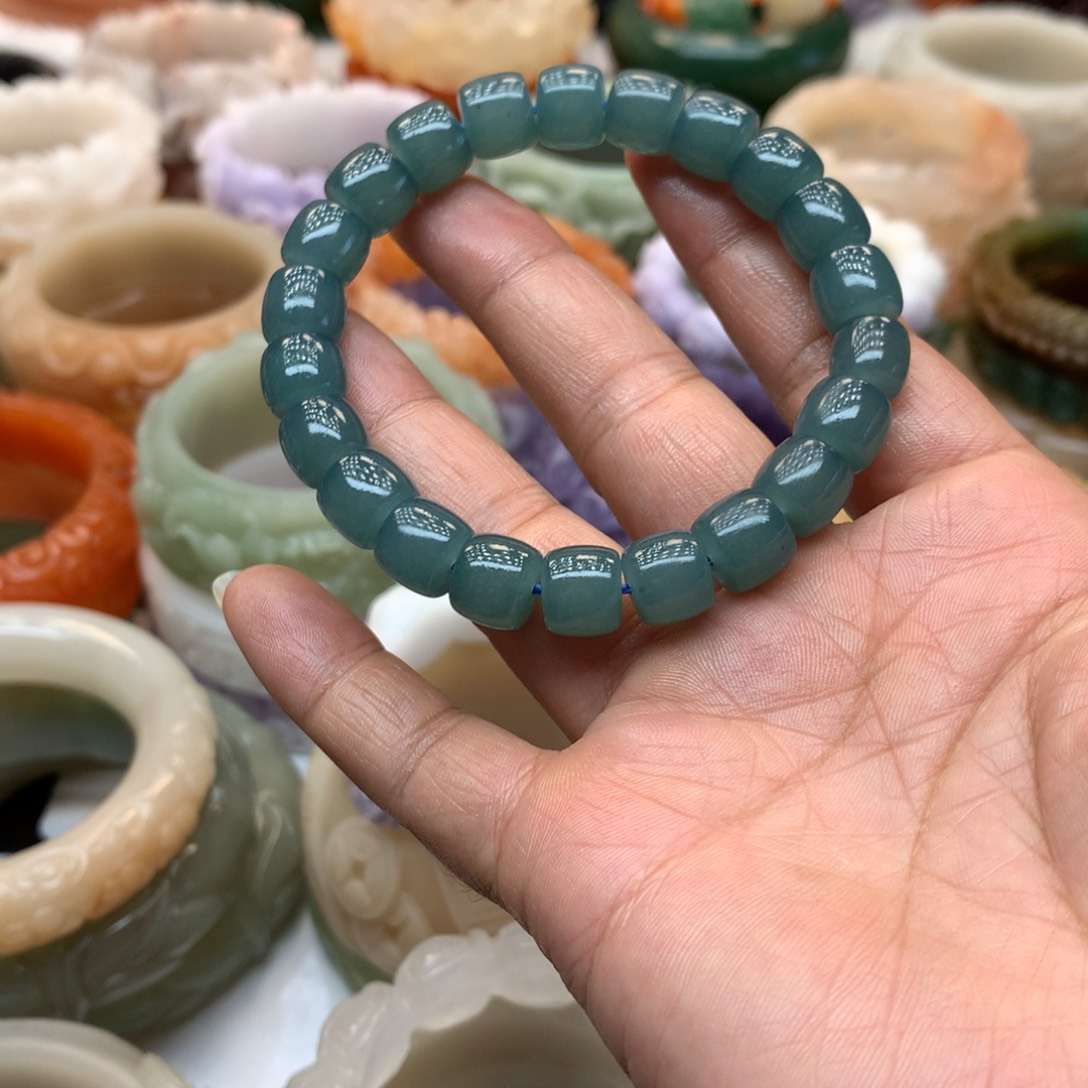 石英质玉手链未镶嵌