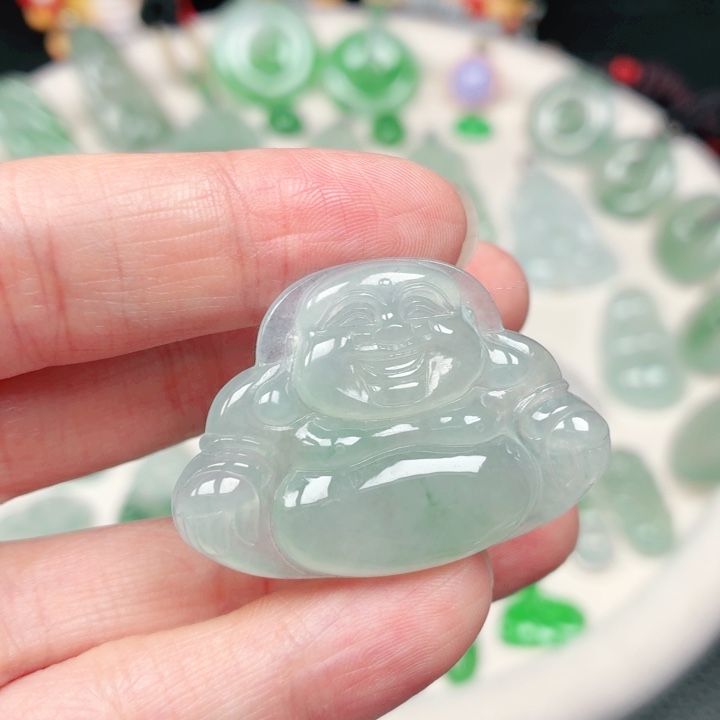 颈饰未镶嵌翡翠缅甸天然A货翡翠