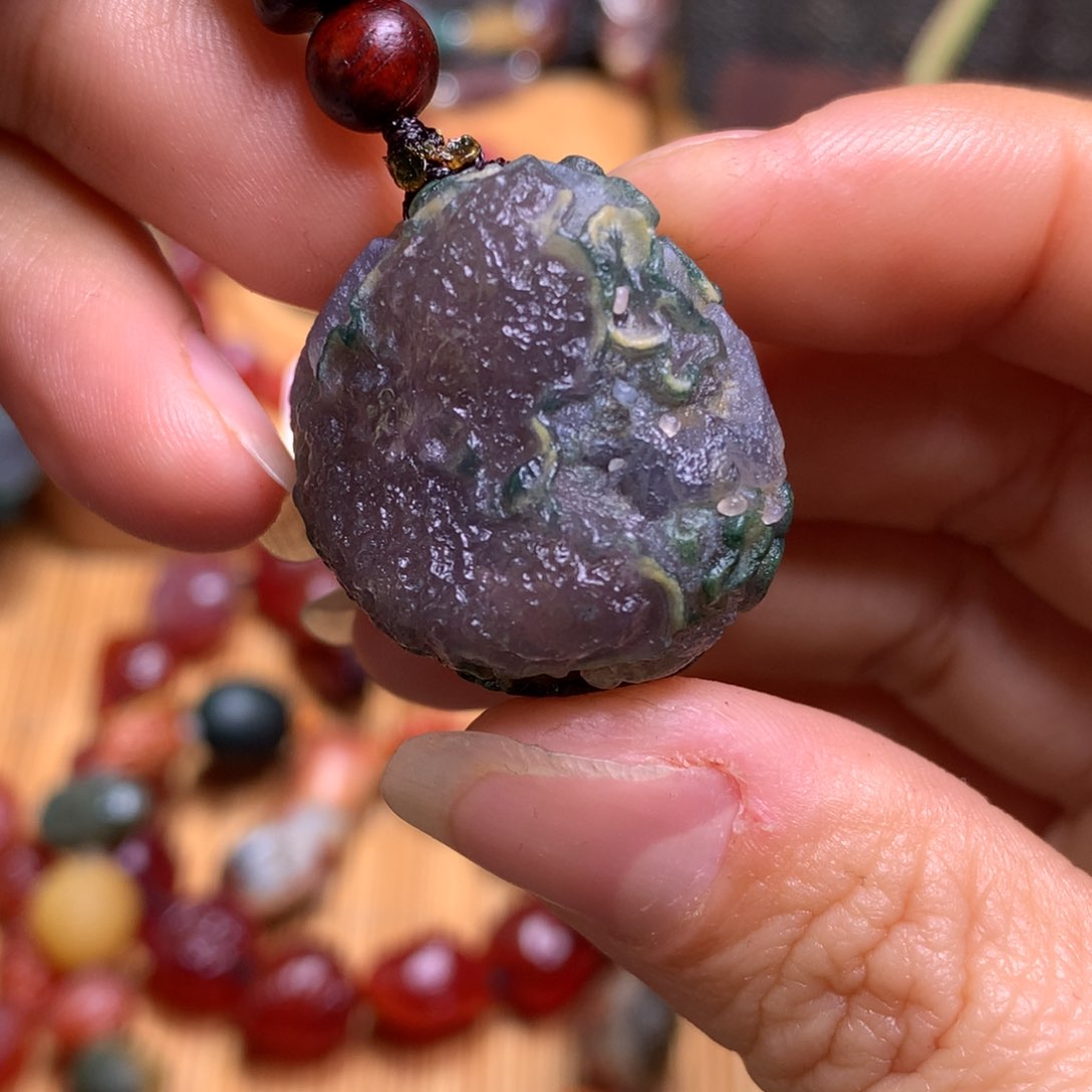 未镶嵌玛瑙/玉髓珠宝半成品