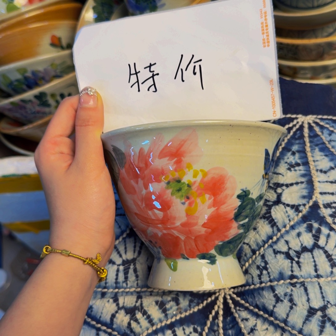 瓷片景德镇陶瓷手工手绘